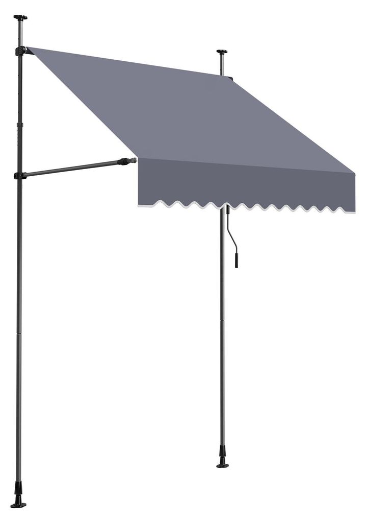 Tenda da sole a morsetto SucceBuy da 150 cm, tenda da sole Immagine del prodotto 