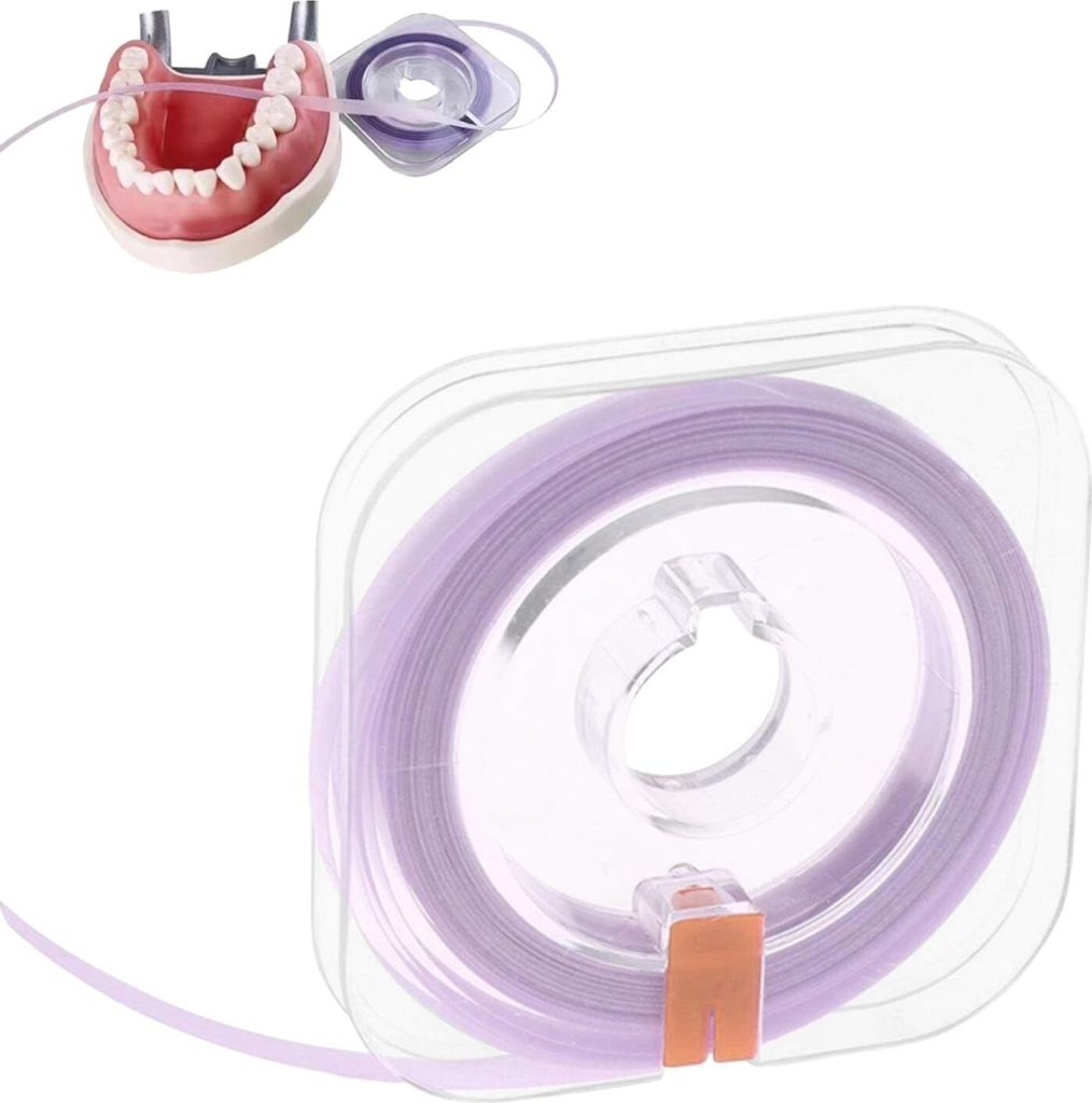 50μm Dental Polierstreifen - Zahnfeile & Abrasives Sandpapier für Mundpflege