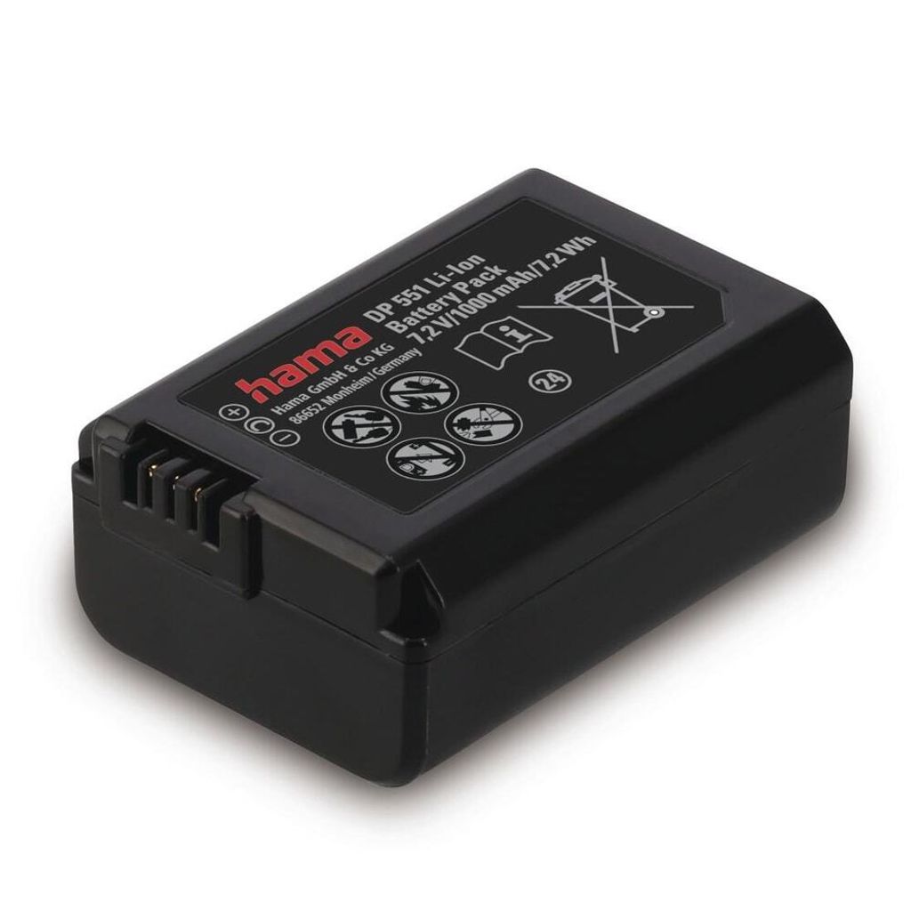 Hama DP 551 Lithium-Ion (Li-Ion) 1000 mAh (00077551)