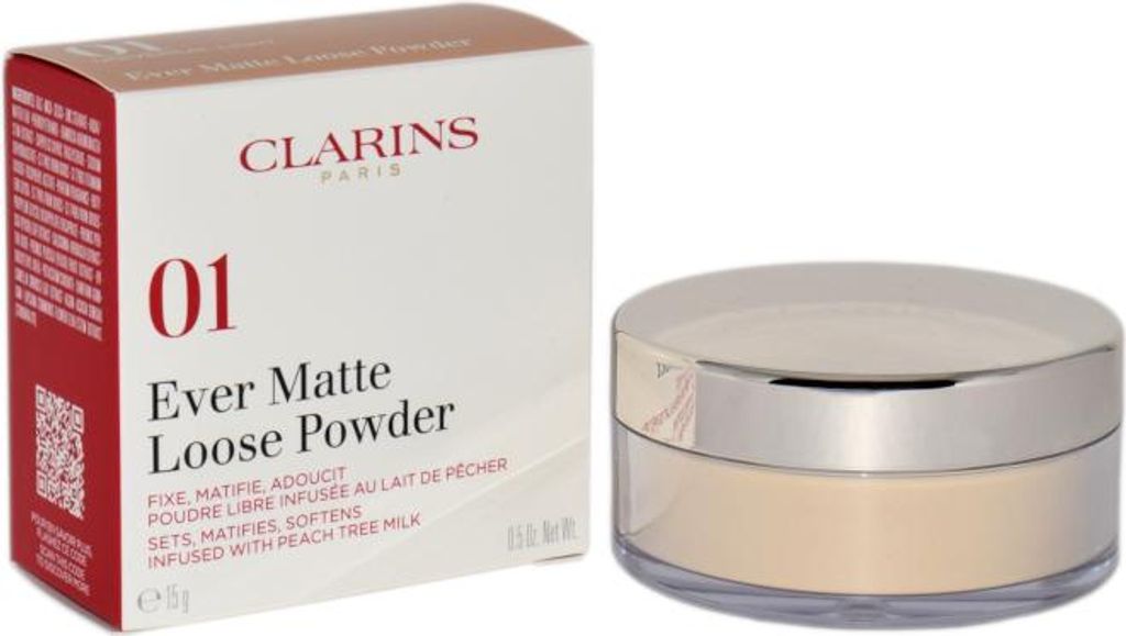 Clarins Ever Matte Loose Powder 01 universal light 15 g, Produktbild 