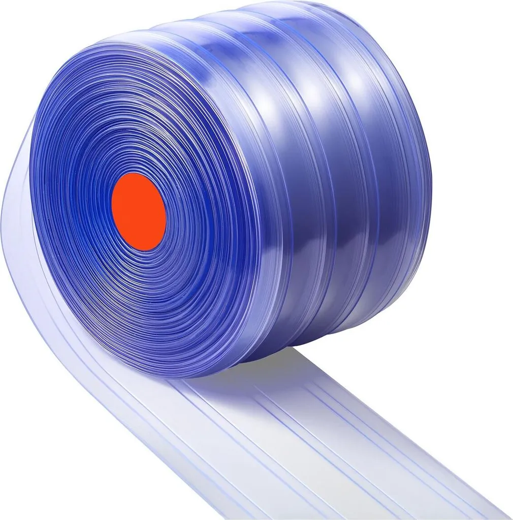 Rouleau PVC nervuré 150 pi x 8 po plastique souple anti-adhérent pro