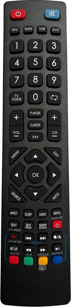 Ersatz TV Fernbedienung für Blaupunkt BLA-32/124I-EEK Fernseher