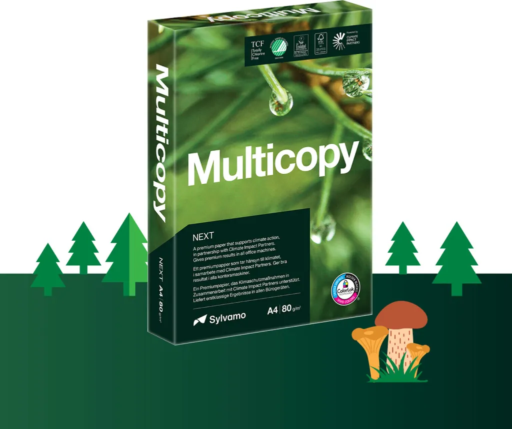 Papier Imprimante A4 80g Multicopy Zero - Idéal pour Bureau et Maison - 11