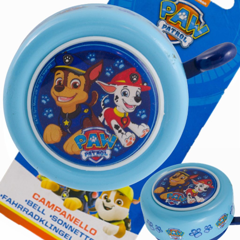 Fietsbel voor kinderen, Paw Patrol, model CZ10548, blauw Productafbeelding 