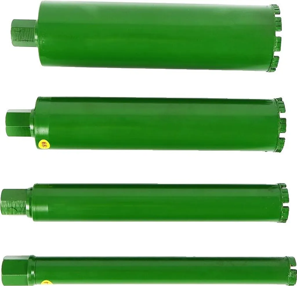 Jeu de carottes diamantées pour chantier de plomberie et maçonnerie