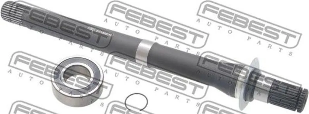 Arbre de transmission FEBEST renforcé 1212-CM10AT4WD acier haute qualité