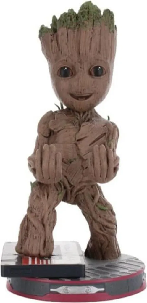 Support Manette Groot 22 cm - Socle de Charge Marvel avec Base Stable