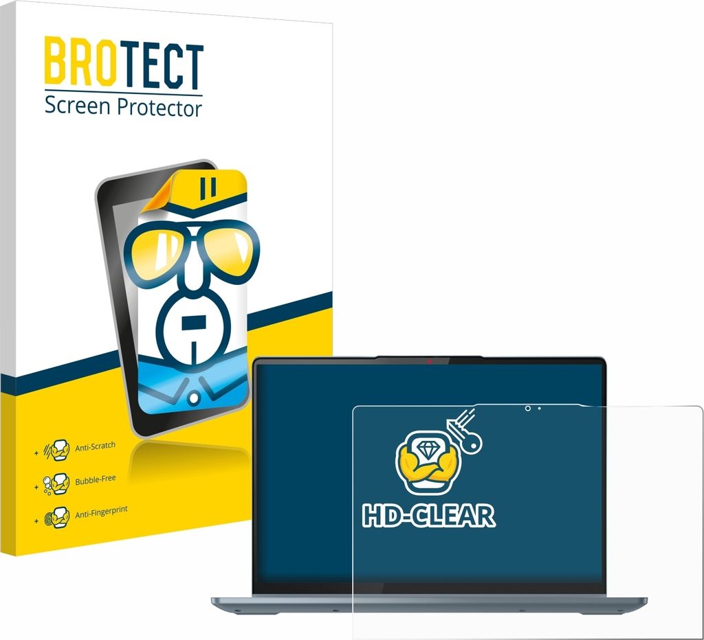 Für Lenovo IdeaPad Flex 5 14" Gen 8 2023 Schutzfolie BROTECT Displayschutz Display Schutz Folie Klar Transparent