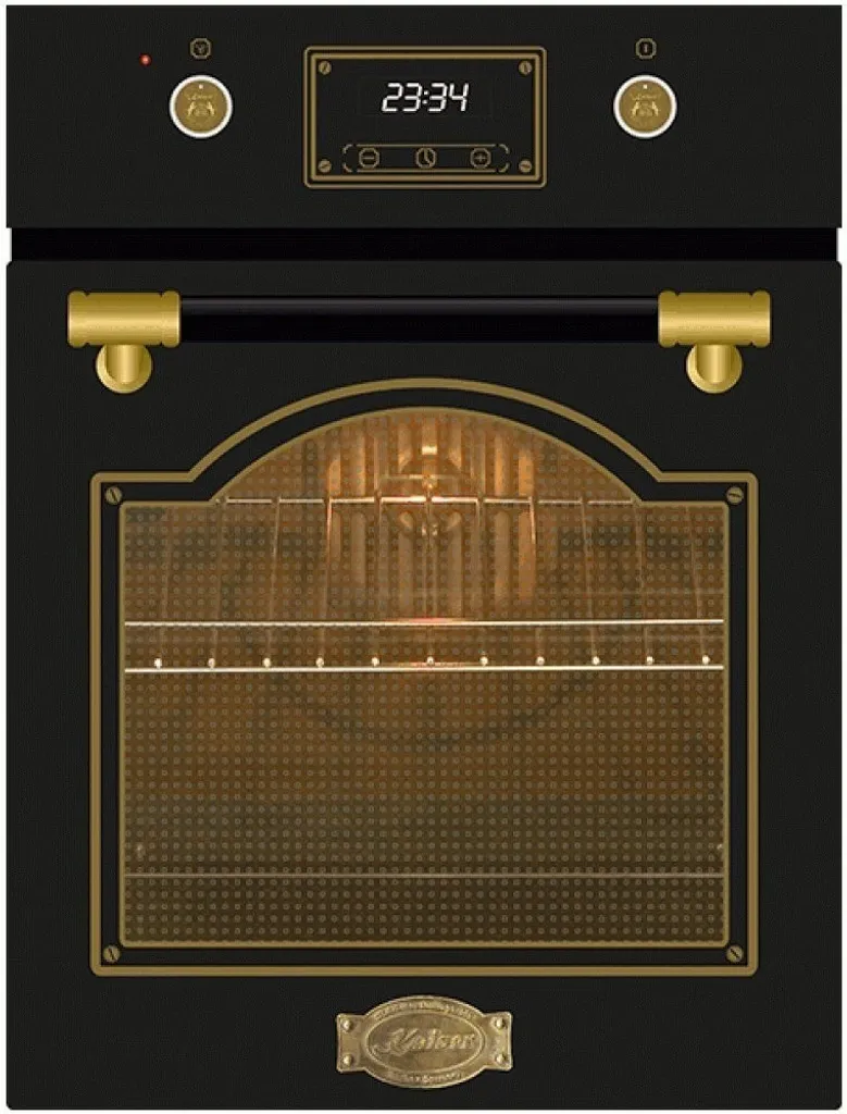 Kaiser EH 4796 AD Retro Einbaubackofen 45 cm , 50 L, 9 Funktionen