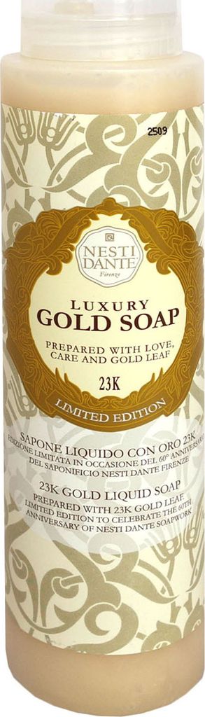 Nesti Dante Gold Soap Gel doccia 300 ml Immagine del prodotto 