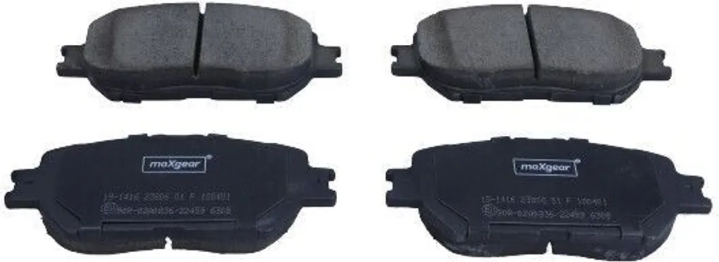 Plaquettes de frein avant pour Toyota Camry V3 idéal entretien courant