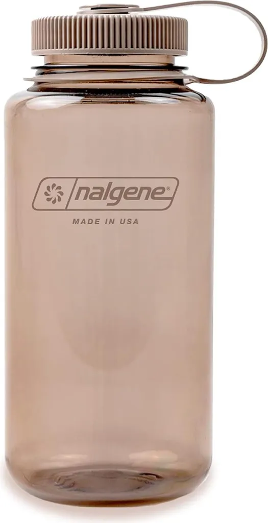 Nalgene Sustain Borraccia 473 Ml | Tritan Renew 50% Riciclato | Senza BPA | Bocca Stretta | Trasparente