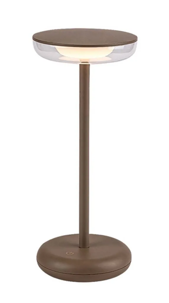Lampe de Jardin Rechargeable sans Fil Caramel Konin Rabalux LED 6W 26cm