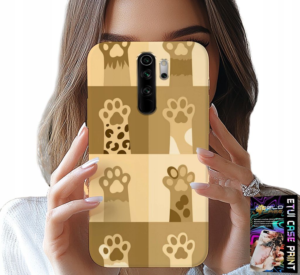 Hülle Für Xiaomi Redmi 9 - Liebe Katze, Designs Mit Katzen, Katzenpfoten