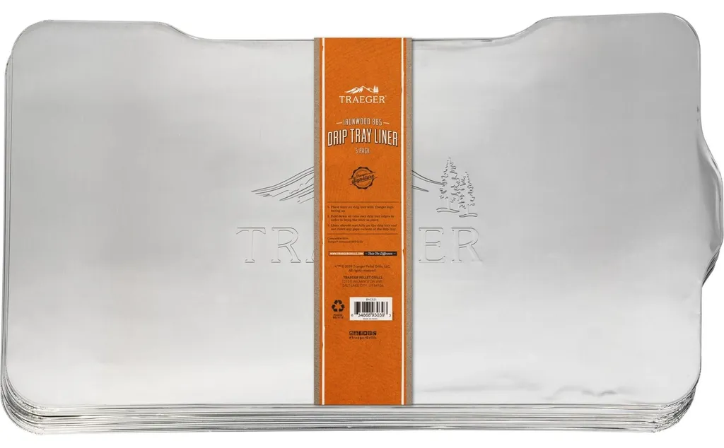 Protection de barbecue plaques alu récupération graisses 72 x 39 cm