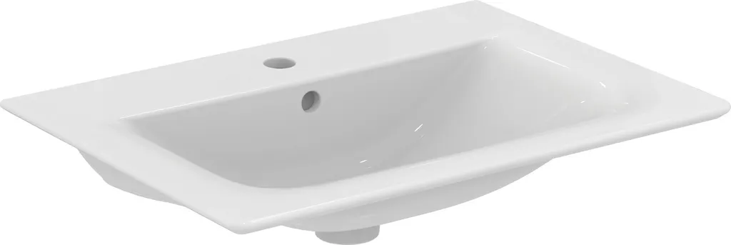 Lavabo Connect Air 64cm E0289MA : Fini les Éclaboussures et le Calcaire