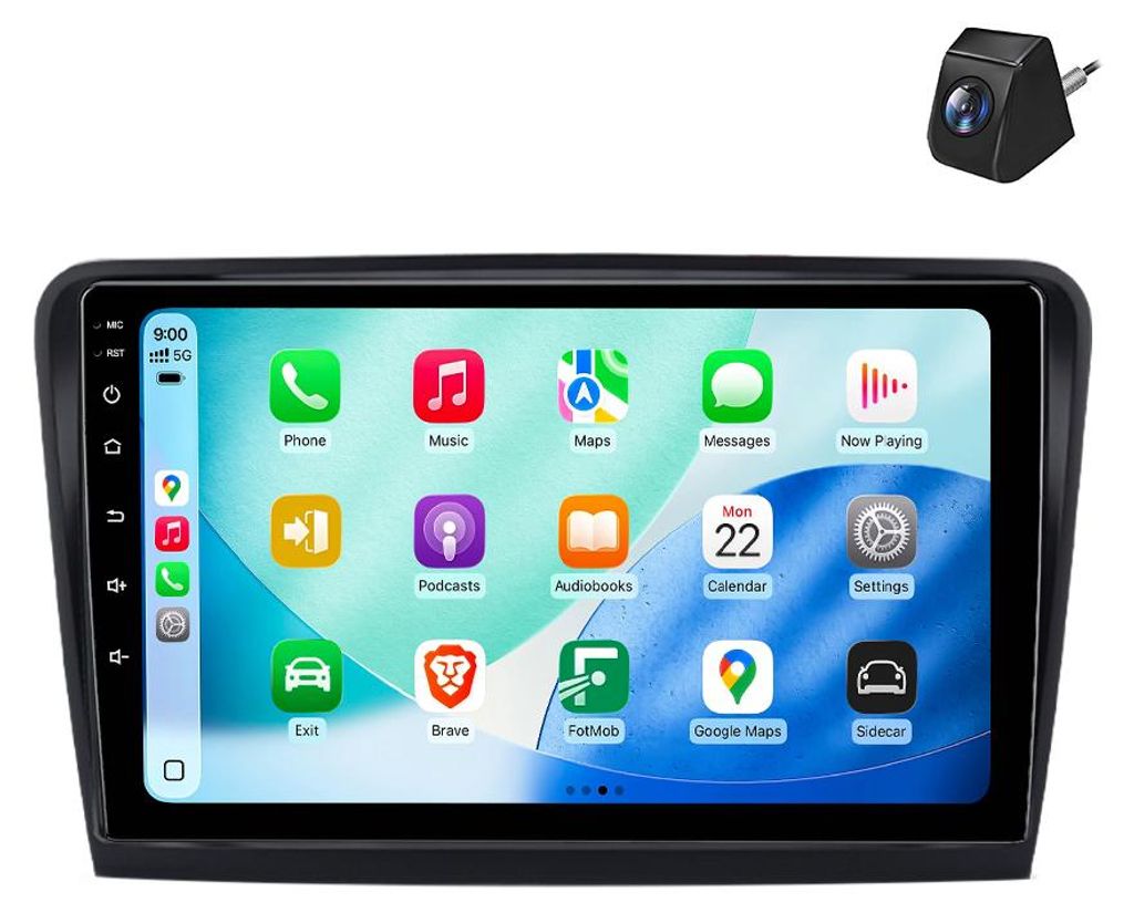 64GB 10" Android Autorádio Škoda Superb 2008-2015 Carplay Obrázok produktu 