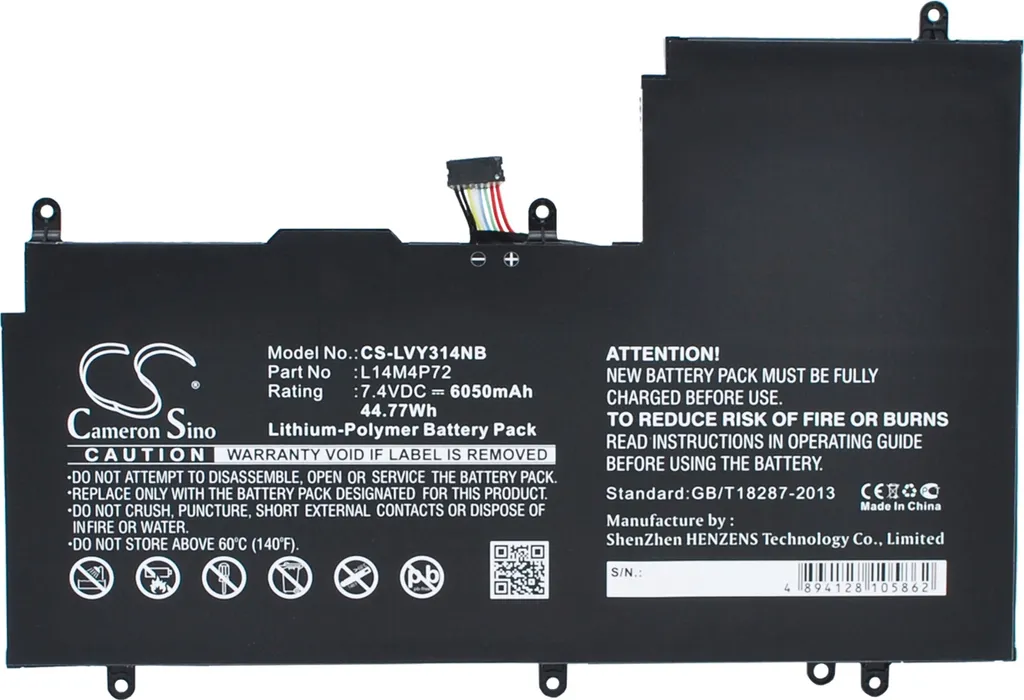 Batteria Notebook TECHTEK Compatibile Lenovo Yoga 3 14 / 700-14ISK