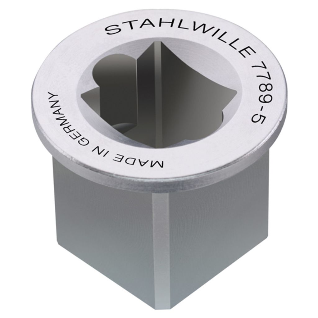 STAHLWILLE Vergrößerungsstück Innen-4kant 3/8mm Außen-4kant 1/2mm