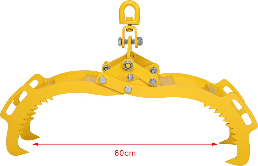 Wiltec Forstzange für Baumstämme bis 600 mm, 800 kg Produktbild 6