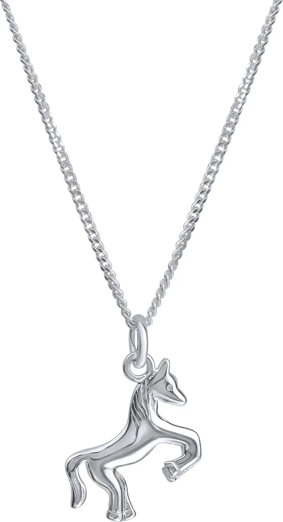 Collier en argent massif pour enfant longueur ajustable 36 à 38 cm