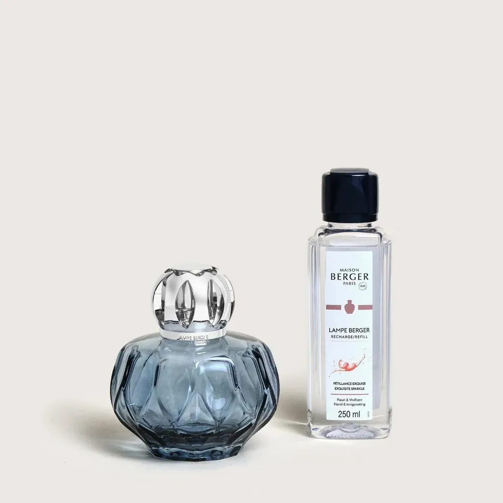 Parfumer et purifier l'air avec la lampe catalytique Rosalie bleu