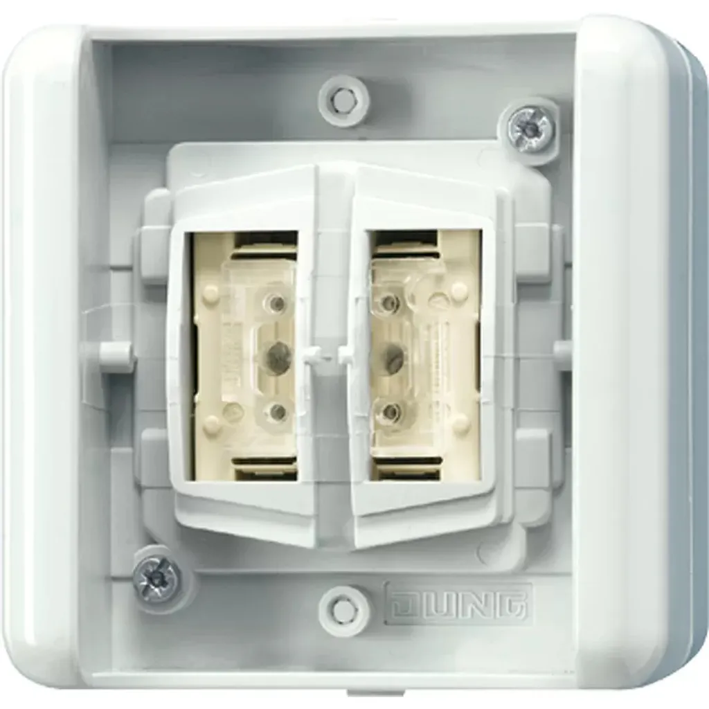 Module Jung KNX 8472.02 LEDW avec position neutre et indicateur LED