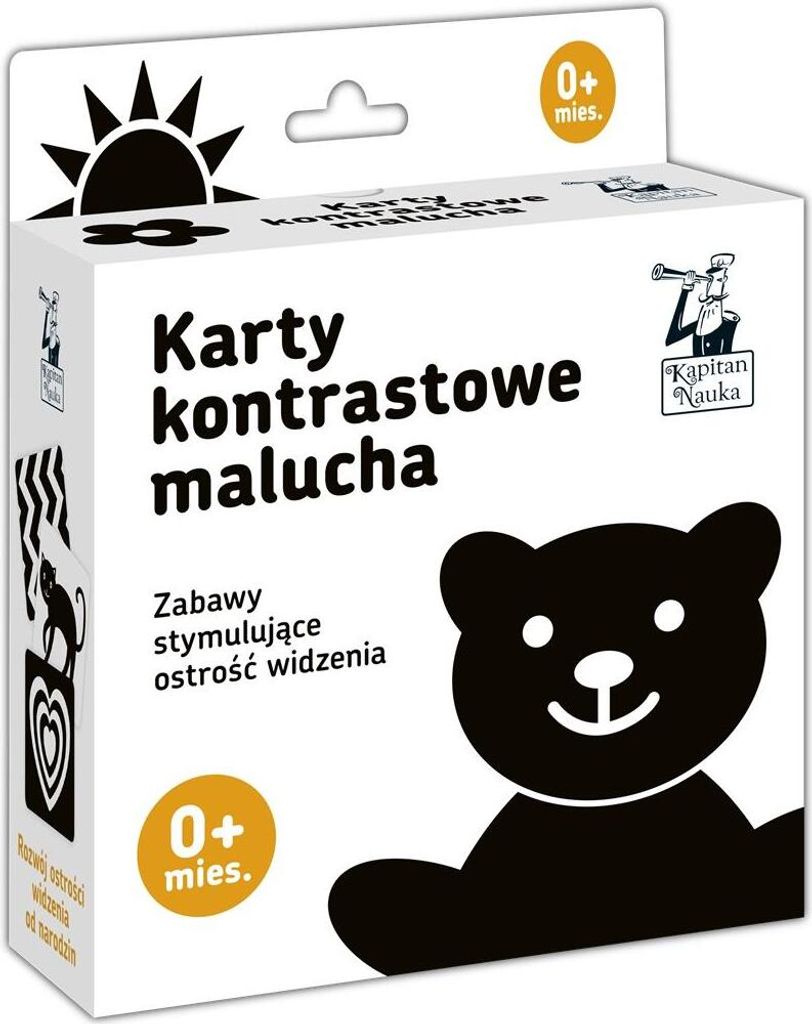 Karty kontrastowe malucha. 0+ miesięcy Image du produit 