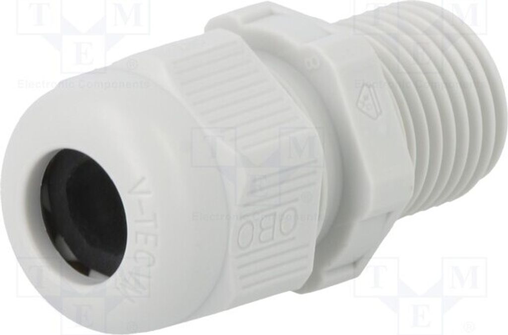 1x Kabelverschraubung 1,5 M16 mit verlängertem Gewinde IP68 V-TEC VM L16 LGR n