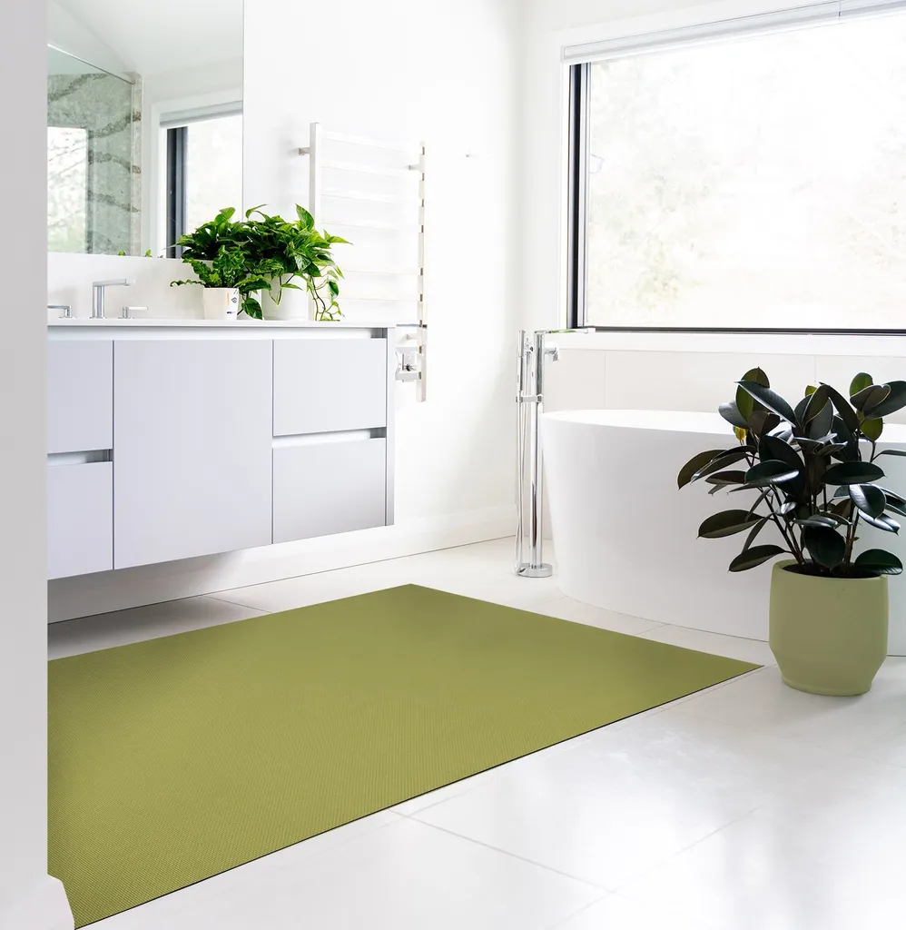 Tappeto Bagno Vinile Aversa 60x90 Antiscivolo e Impermeabile Shop