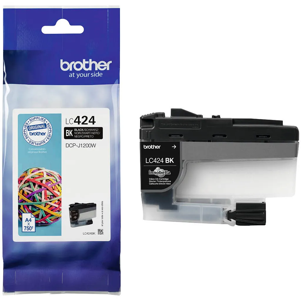 LC424 Cartucce Compatibili Brother 4-Pack – Nero, Ciano, Magenta, Giallo Per DCP-J1200W