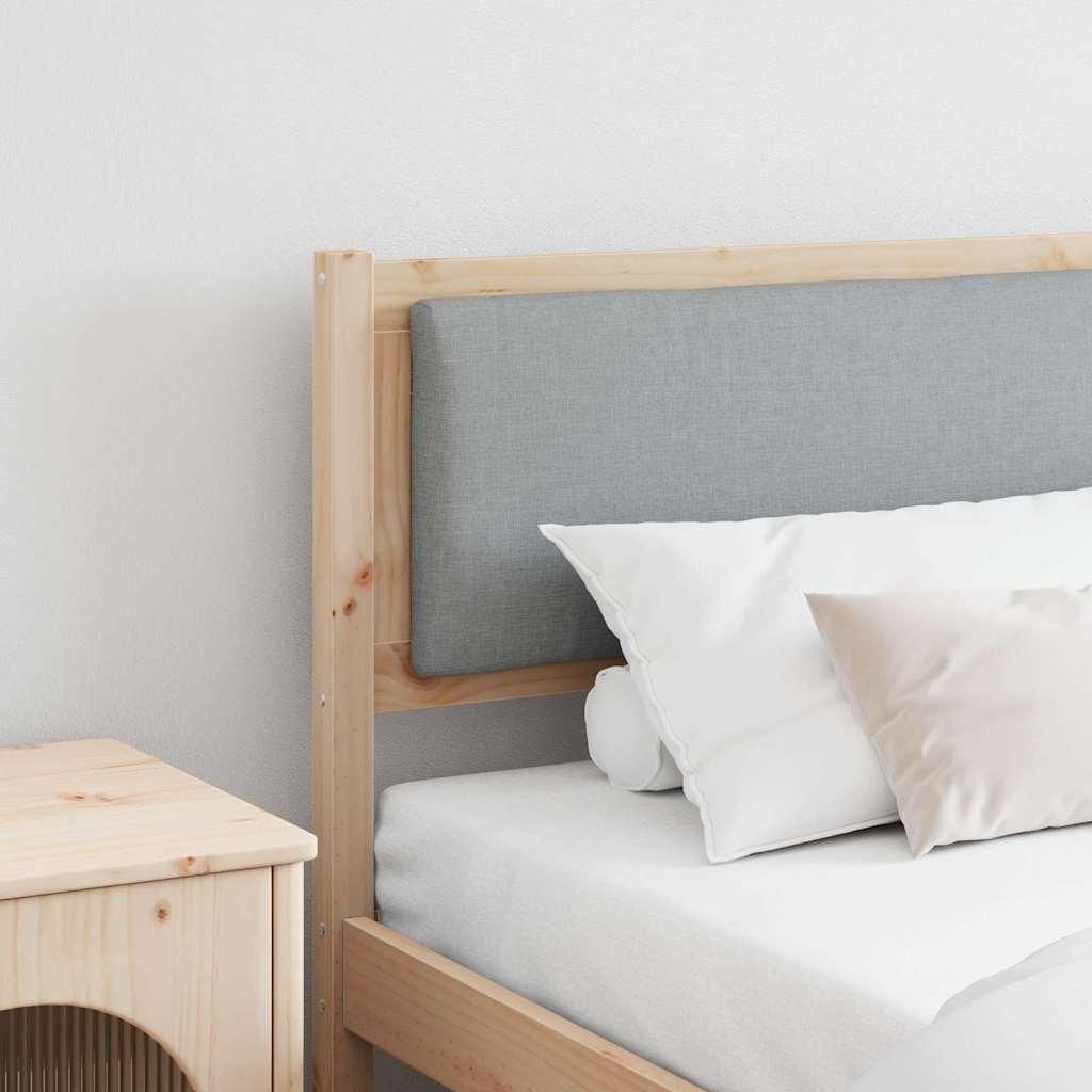 "Schlussverkauf" Kopfteil fürs Bett - mit stilvollem Design - Sonstiges Braun 200 cm Massivholz Kiefer C10752