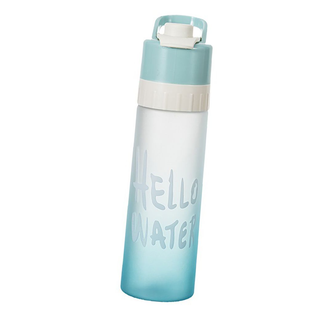 Wasserflasche mit Sprühnebel, 2 in 1 Produktbild 
