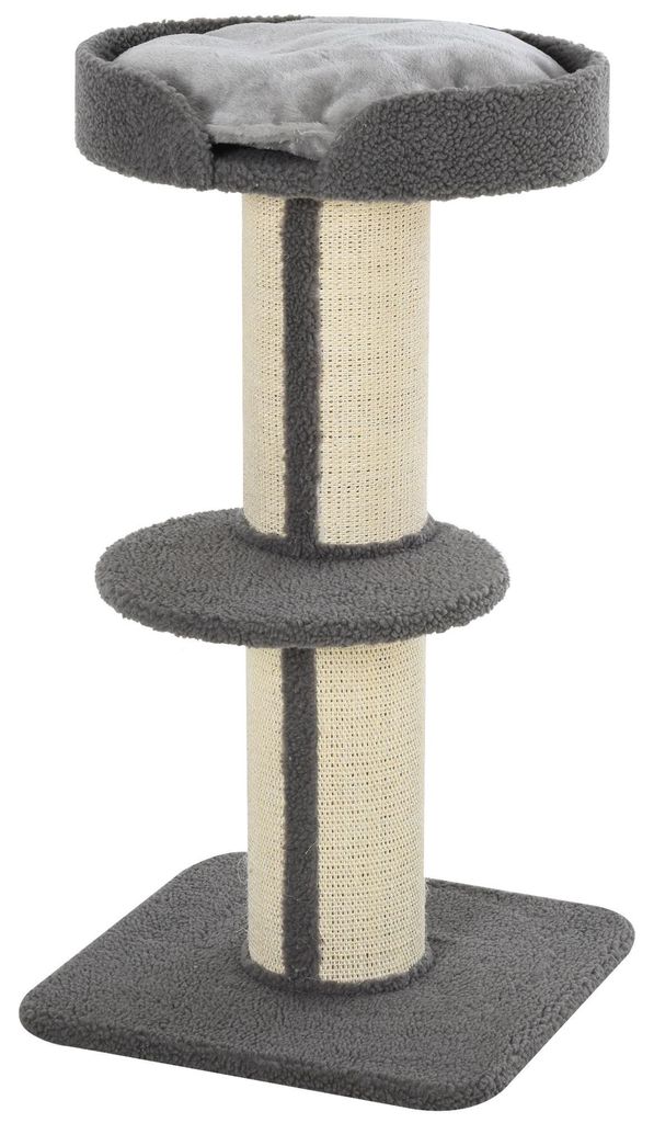 PawHut kattenboom, speelboom met krabpaal en platform, Productafbeelding 