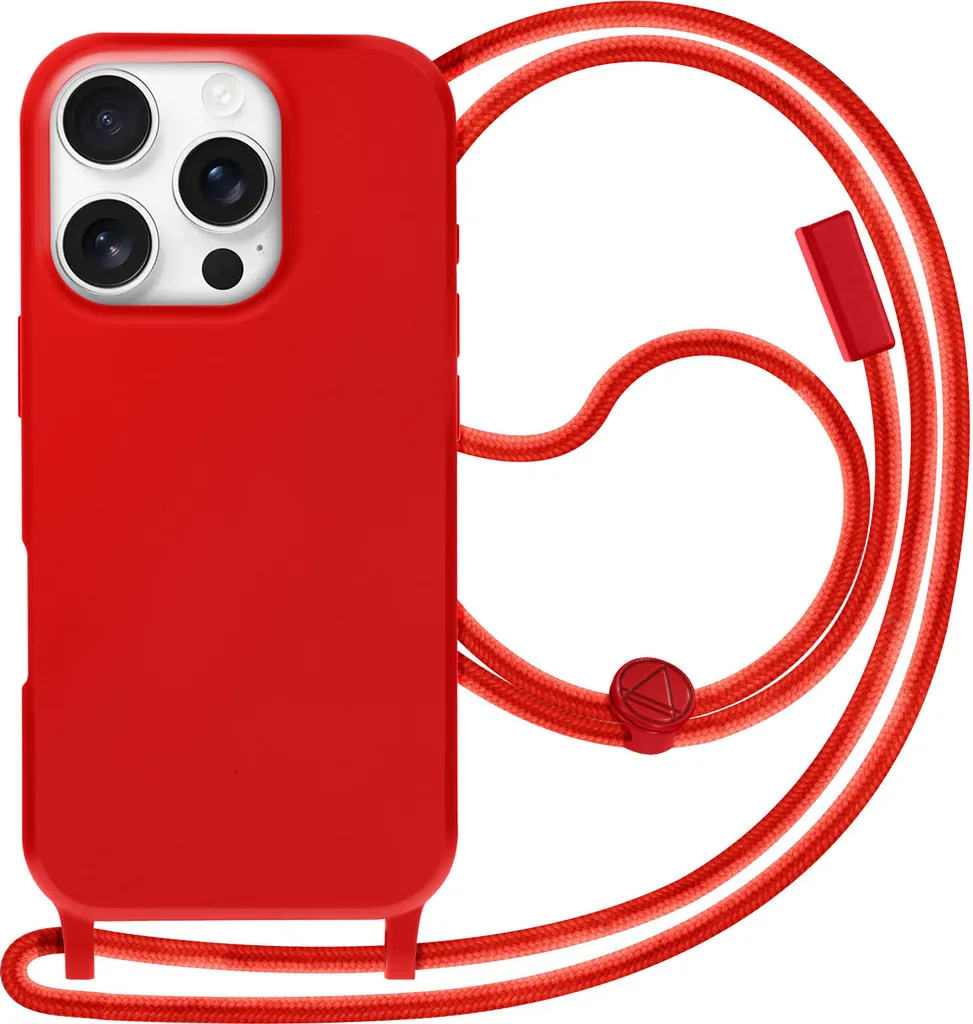 Cover Rossa con Catenella Avizar per iPhone 16 Pro Max - Chic & Safe - 1