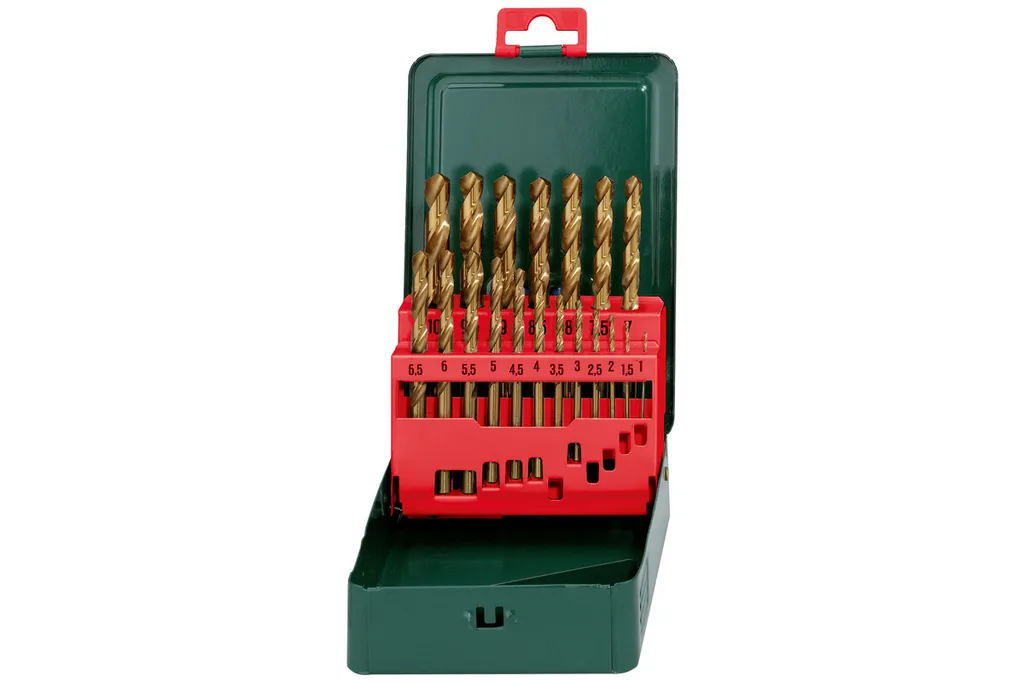 Metabo 627156000 Kit 19 Punte Metallo HSS-TiN | Spedizione Rapida