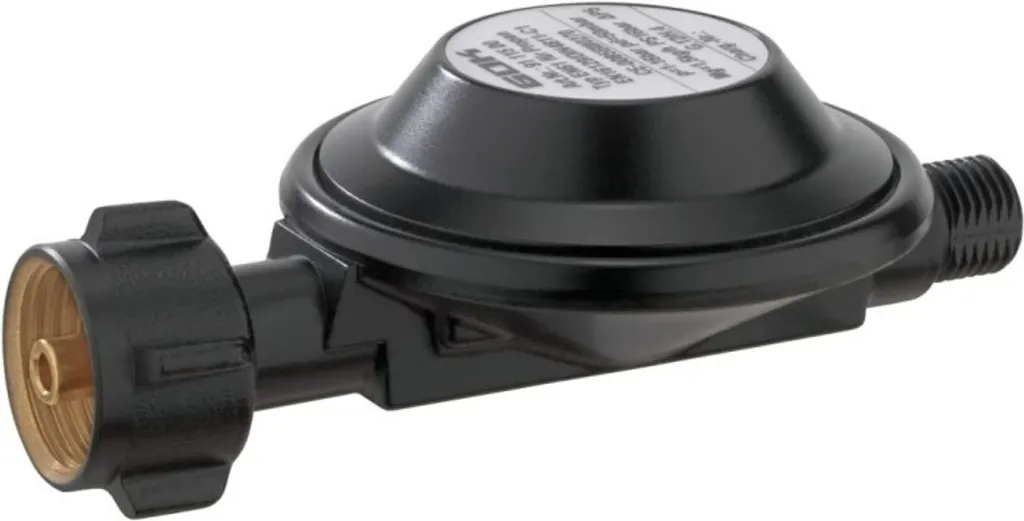 GOK Regolatore Gas 50 mbar Barbecue KLF x 1/4 - Alta Qualità Tedesca