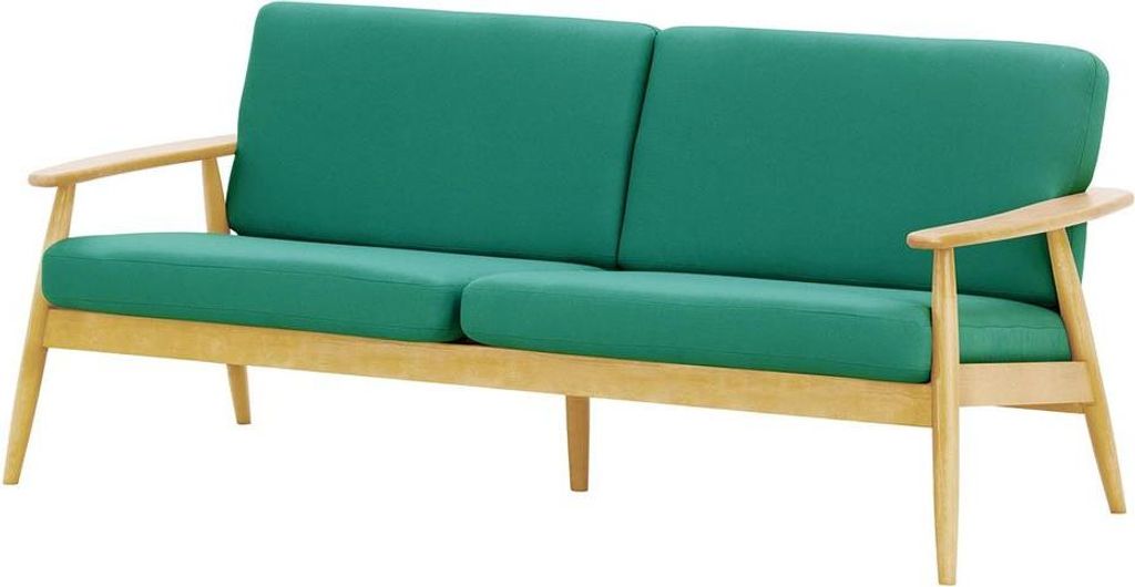 Dreisitzer Gartensofa Demure Aqua-Kanaria 7020-8001 like oak