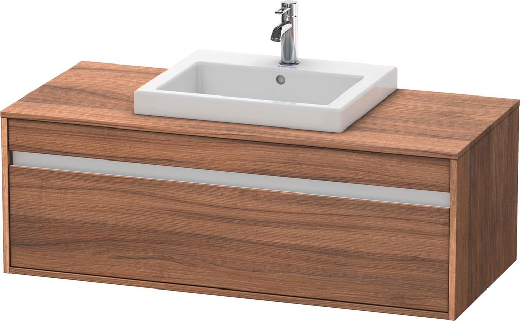 Duravit Waschtischunterbau KETHO 550 x 1200 x 426 mm nussbaum natur