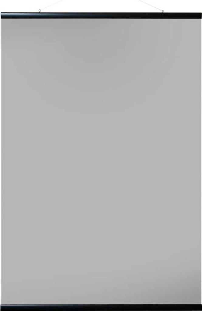 Vertikaler magnetischer Plakataufhänger schwarz