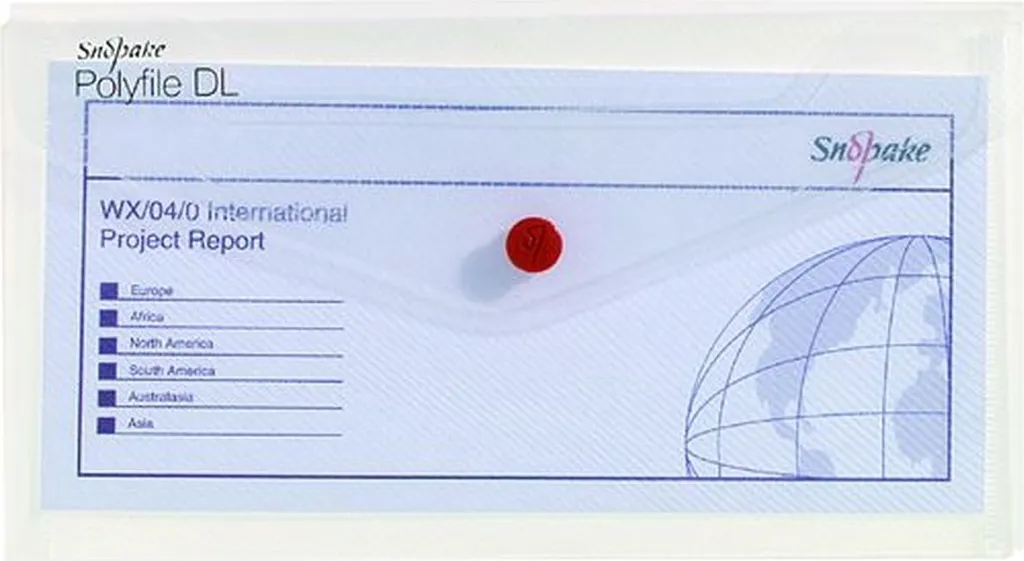 Pochette porte-documents 40 pcs DIN long incolore : protection haute transparence