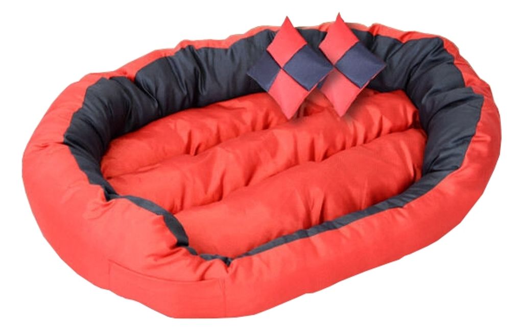 Best For Pets Orthopädisches Hundebett 70x85cm mit Qualität Deluxe Chilli 5 Große Hundekissen Ortho-Medic VISCO Kissen