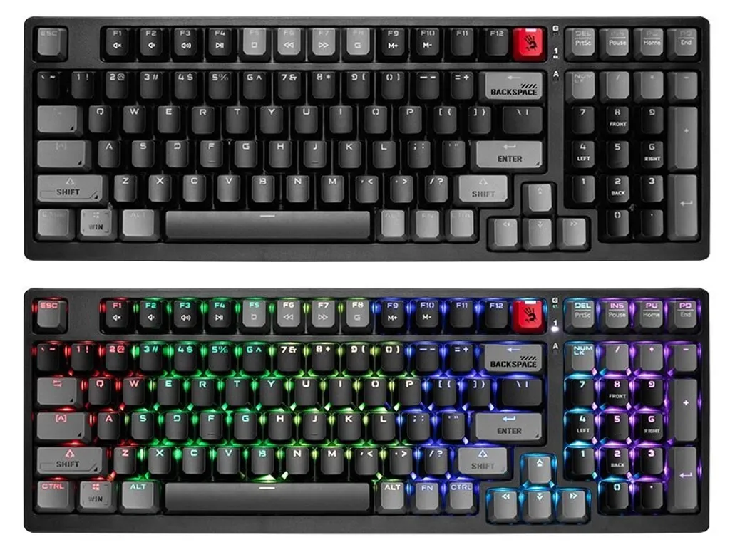 A4TECH BLOODY S98 Clavier Mécanique USB Switch Red BLMS A4TKLA47261 - 3