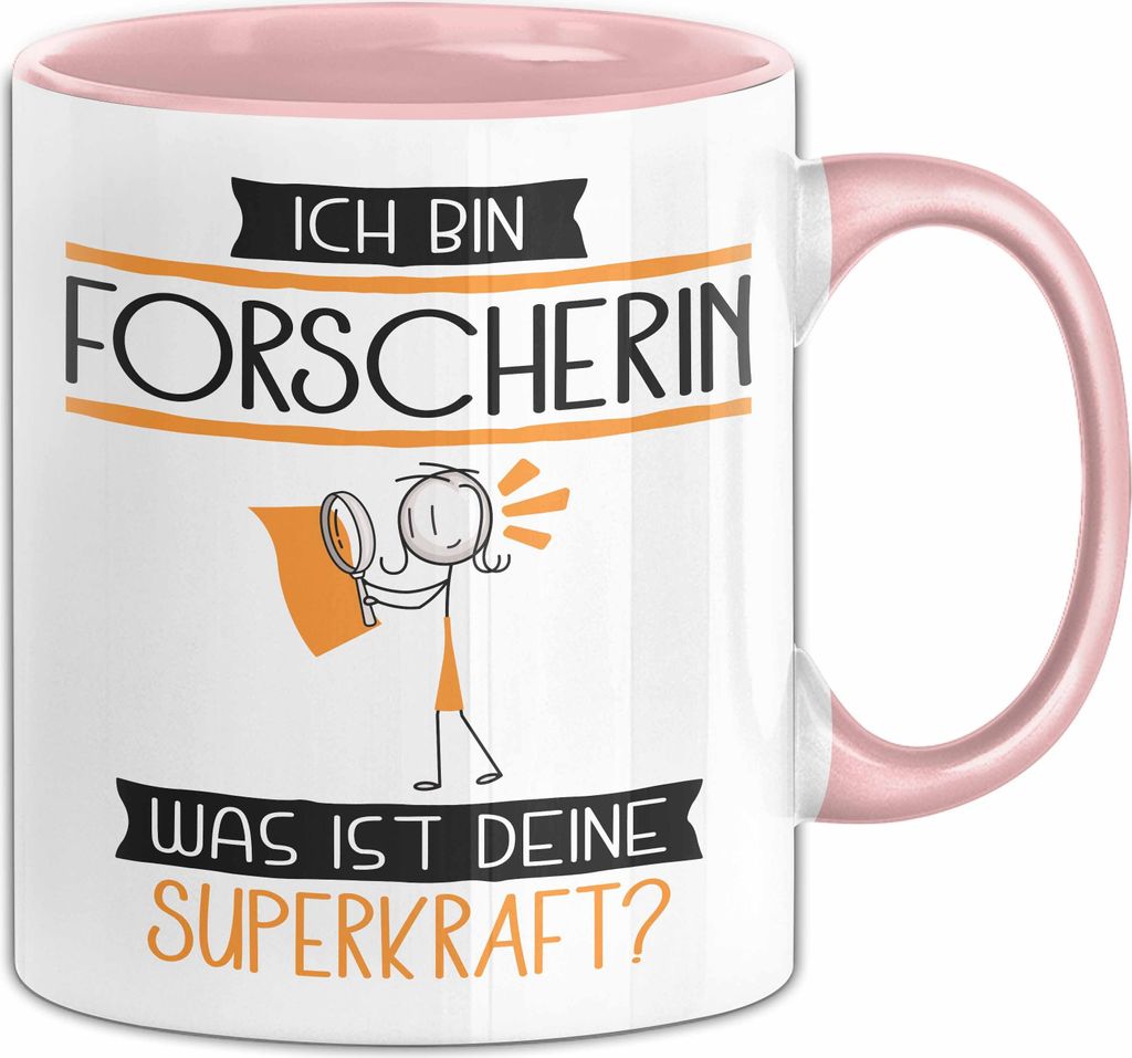 Forscherin Geschenk Tasse Ich Bin Forscherin Was Ist Deine Produktbild 