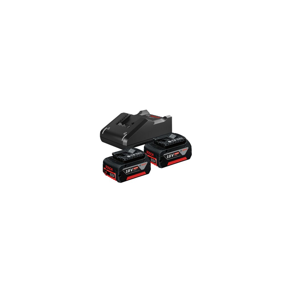 Bosch 1600A019S0 Bosch 2x 4.0Ah + GAL 18V-40 Akku Imagen del producto 
