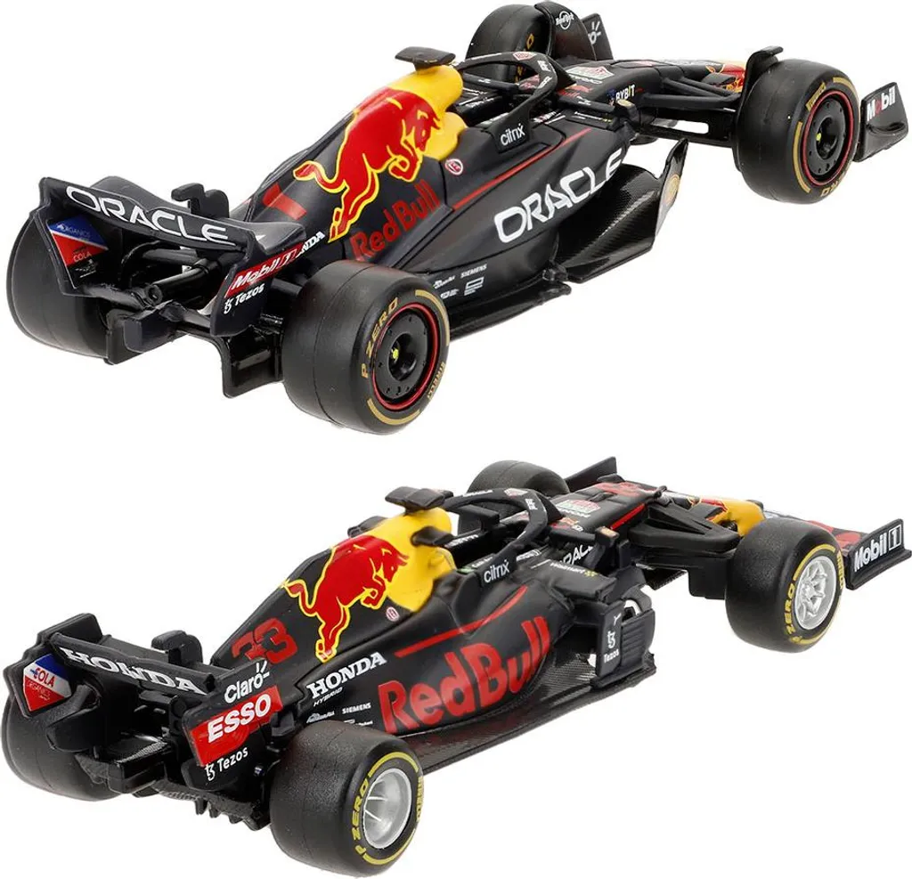 Set Modélisme F1 Red Bull Bburago 4 Maquettes Verstappen 1/43 à Monter