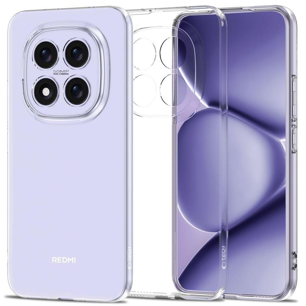 Tech-Protect FlexAir Hülle für Xiaomi Redmi Note 15 Pro 5G - Durchscheinend KP39575