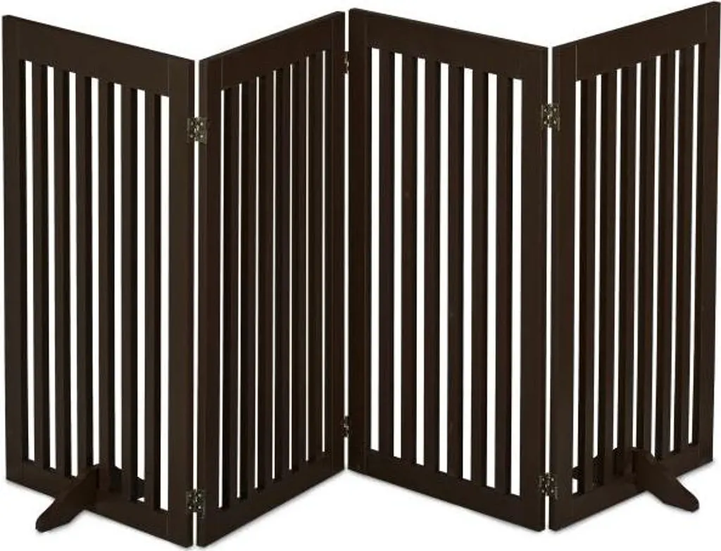 Éviter les chutes de bébé avec cette barrière de sécurité bois de 92 cm