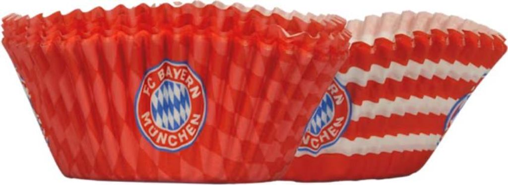 FC Bayern München Muffinförmchen 24er-Set Produktbild 