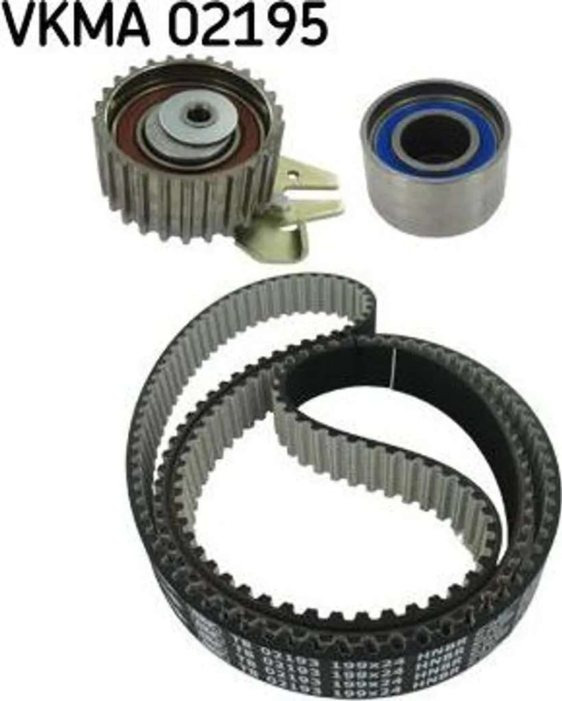 Kit courroie de distribution SKF VKMA02195 OE 55183527 pour Alfa Romeo